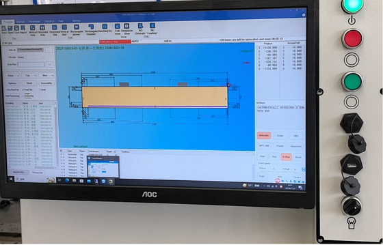 เครื่องเจาะ CNC หนังผนัง 6 ด้าน HB62JF